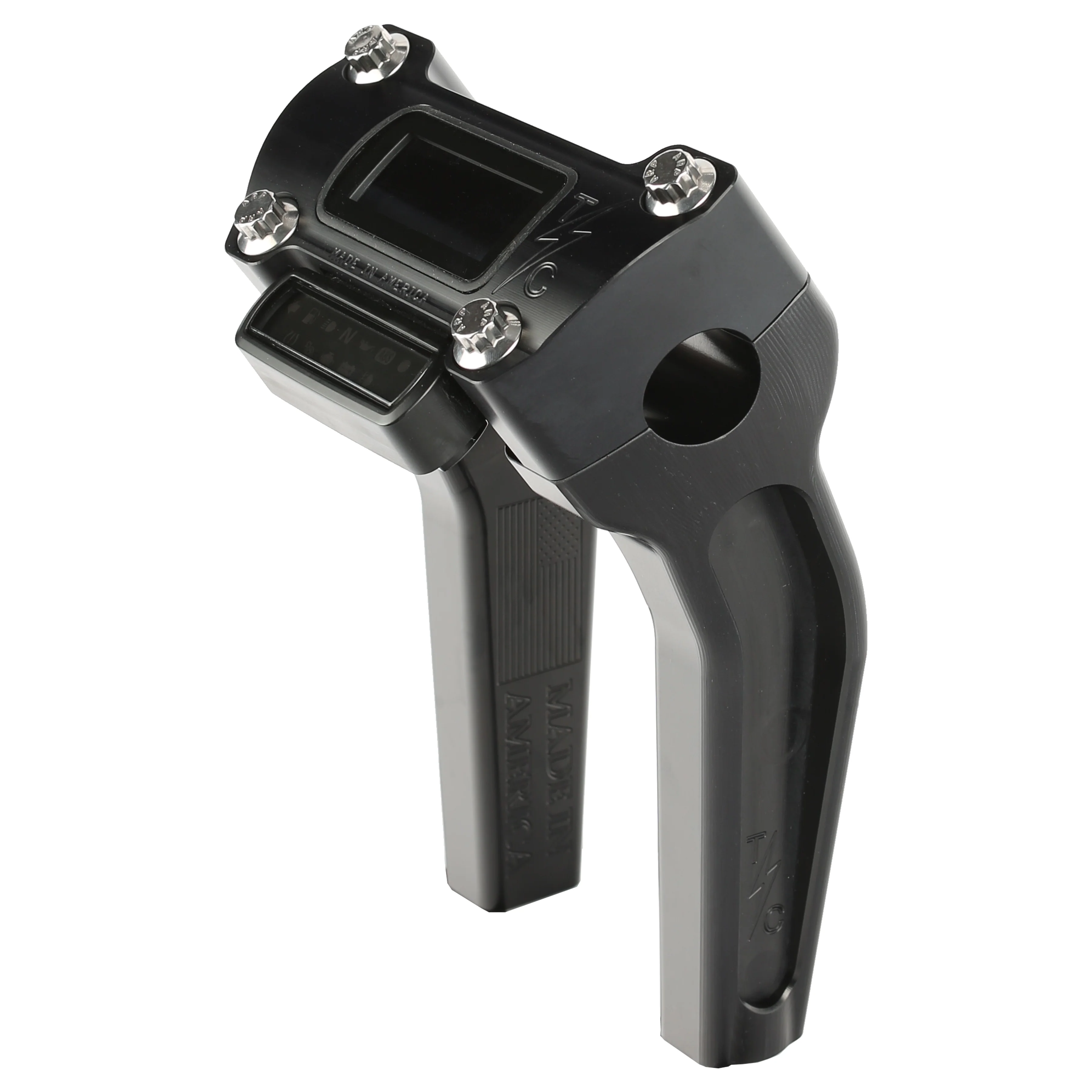 6.5" Pull Back Thrashin OG Risers - Black - Image 5