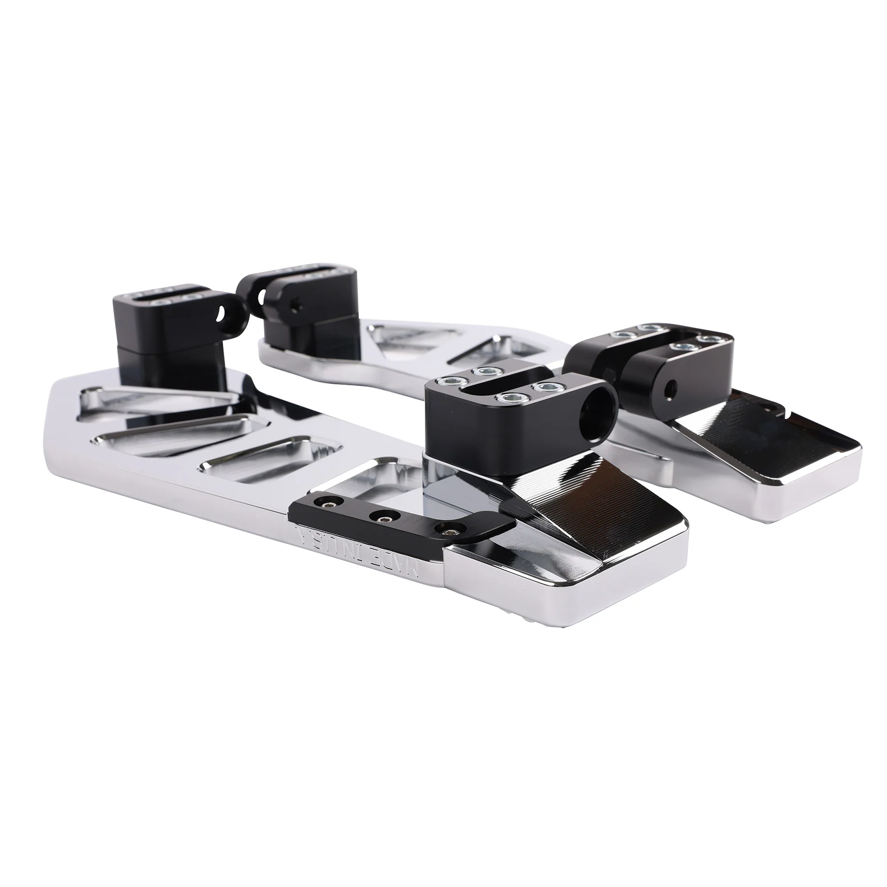 Apex Floorboard Tail Extension with 1/2 Lift Kit - Chrome - Image 2
