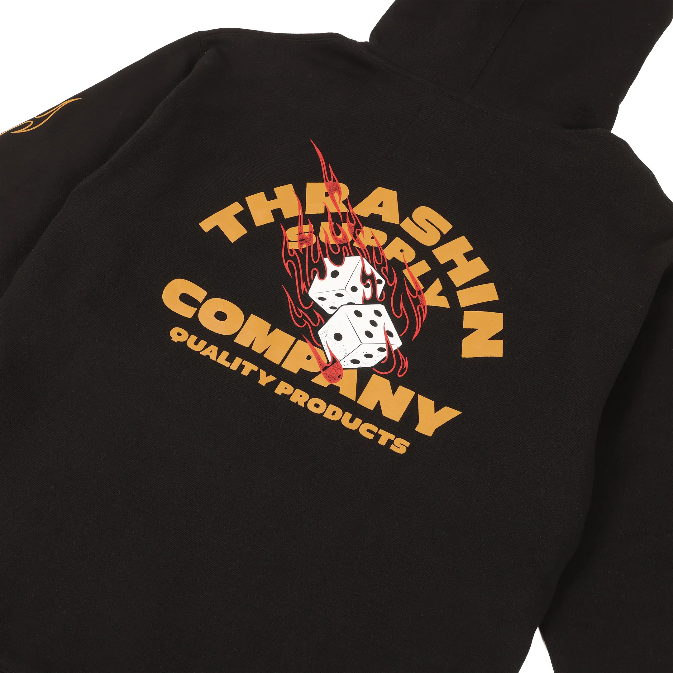 Dice Pull-Over Hoodie - Black - Image 11