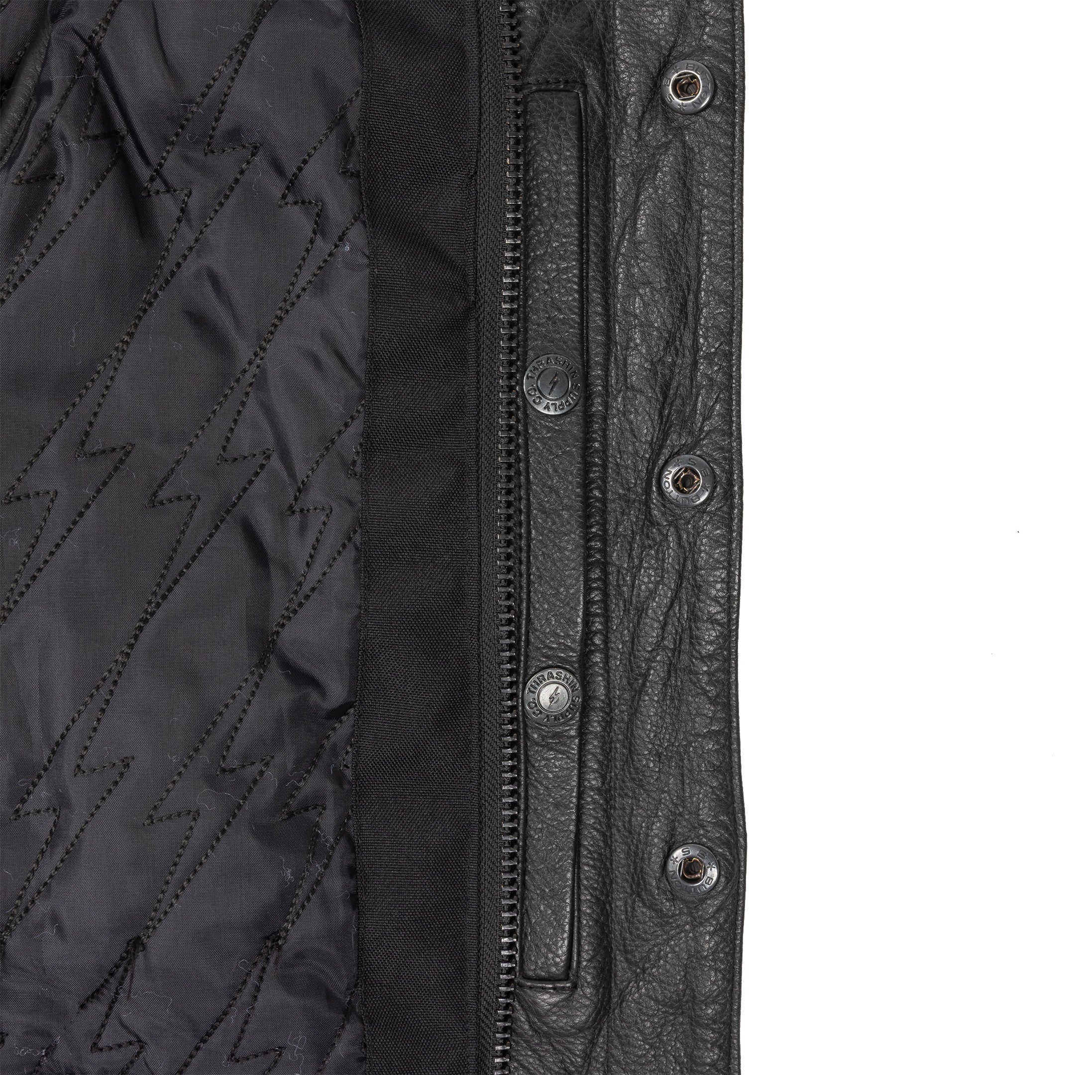 Encinal Vest | Leather - Shorty - Image 5