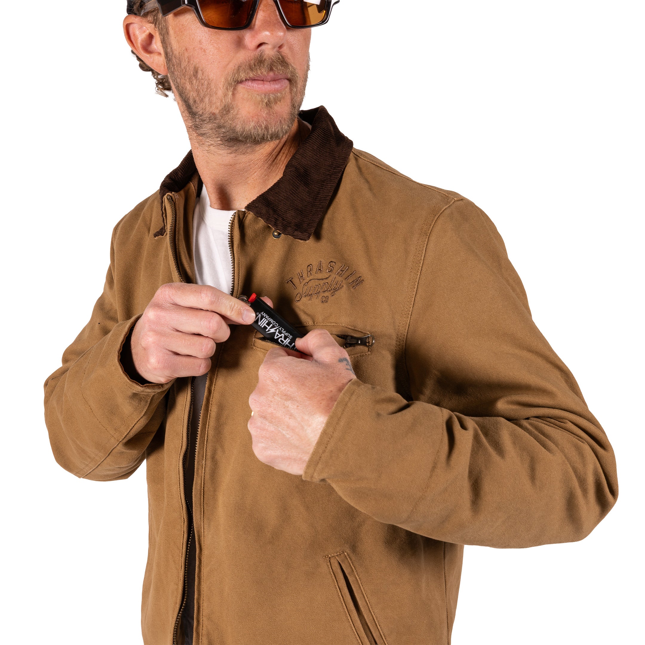 Foundry Jacket | Canvas - Tan - Image 16