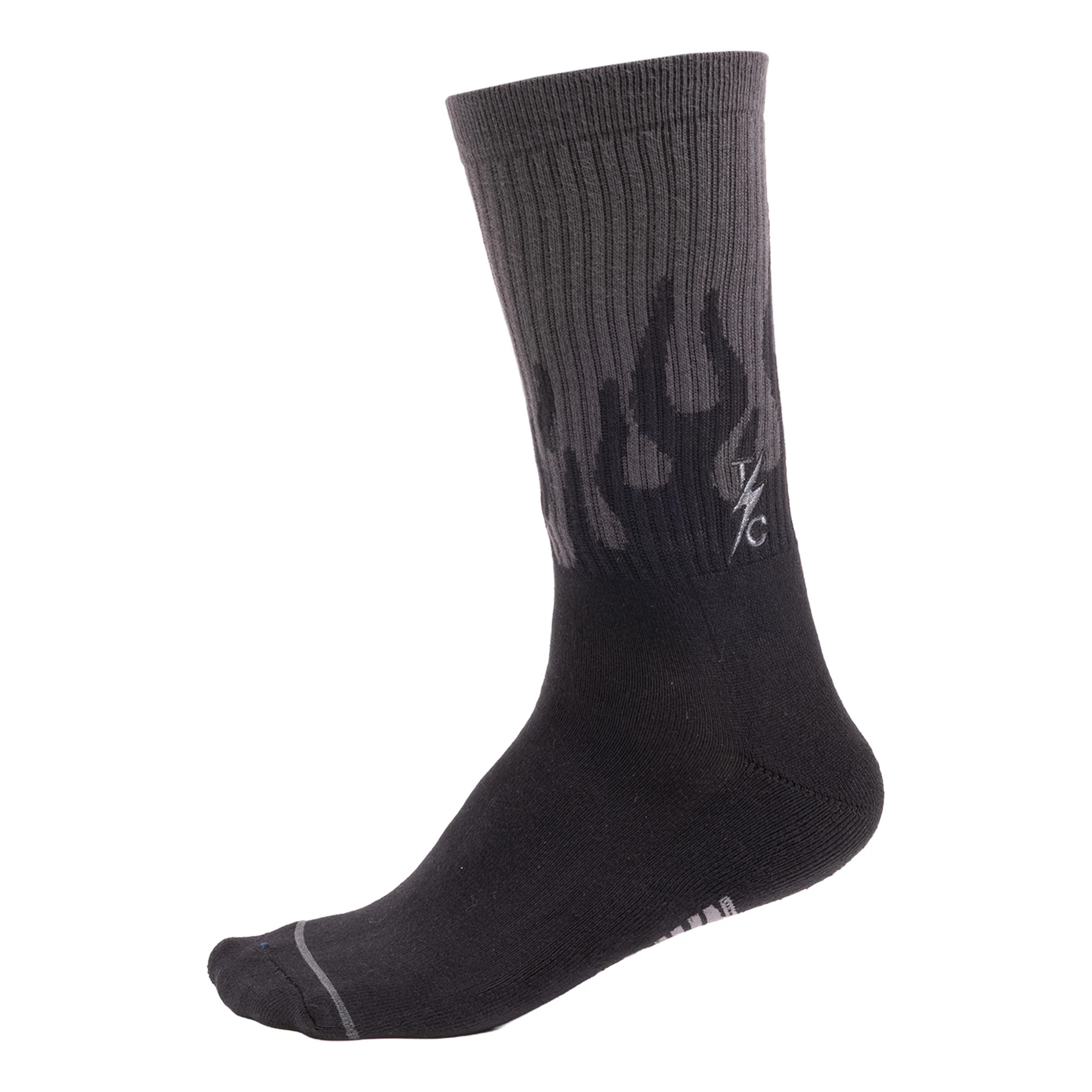 Fuego Socks - Black / Grey - Image 6