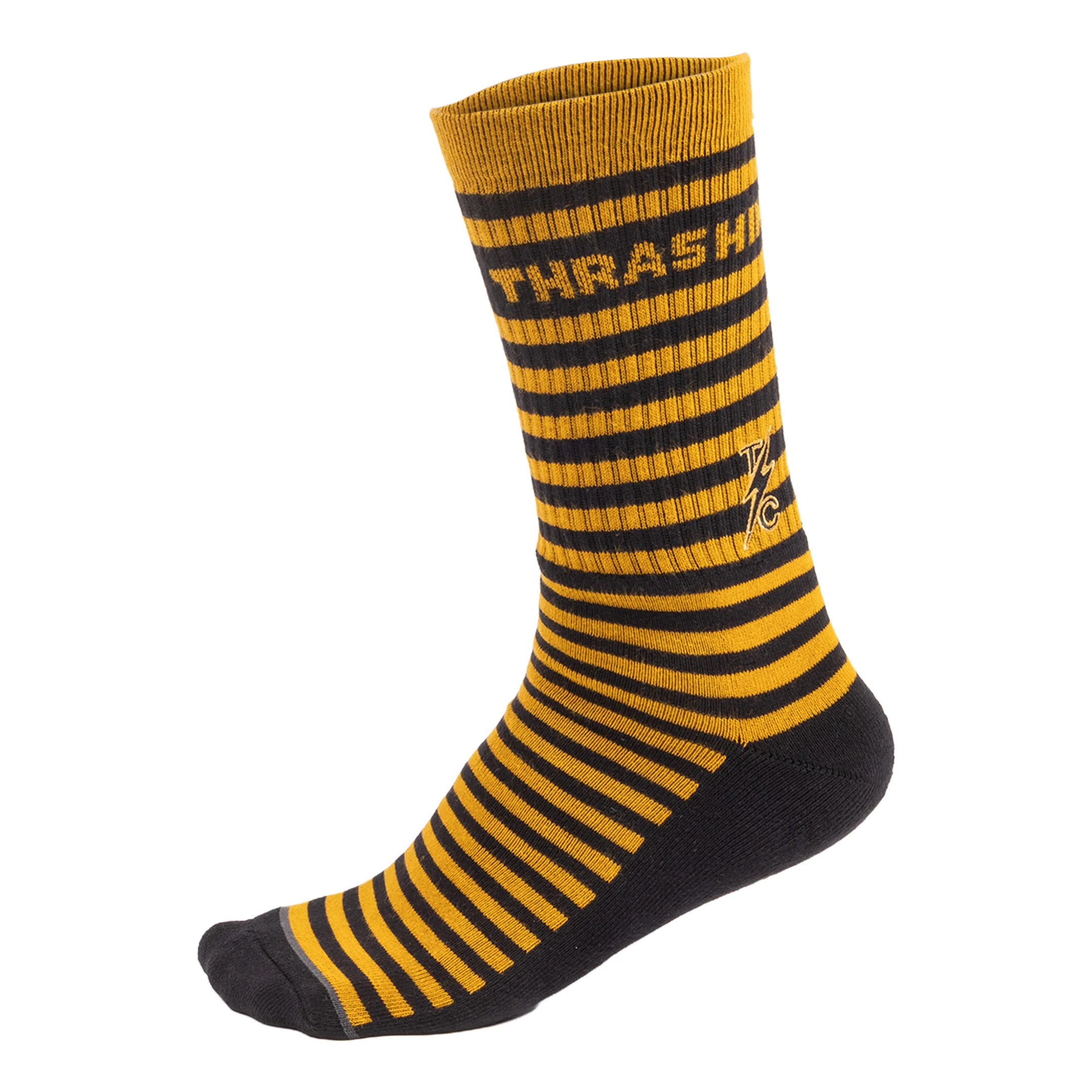 Jail Break Socks - Black / Gold - Image 5