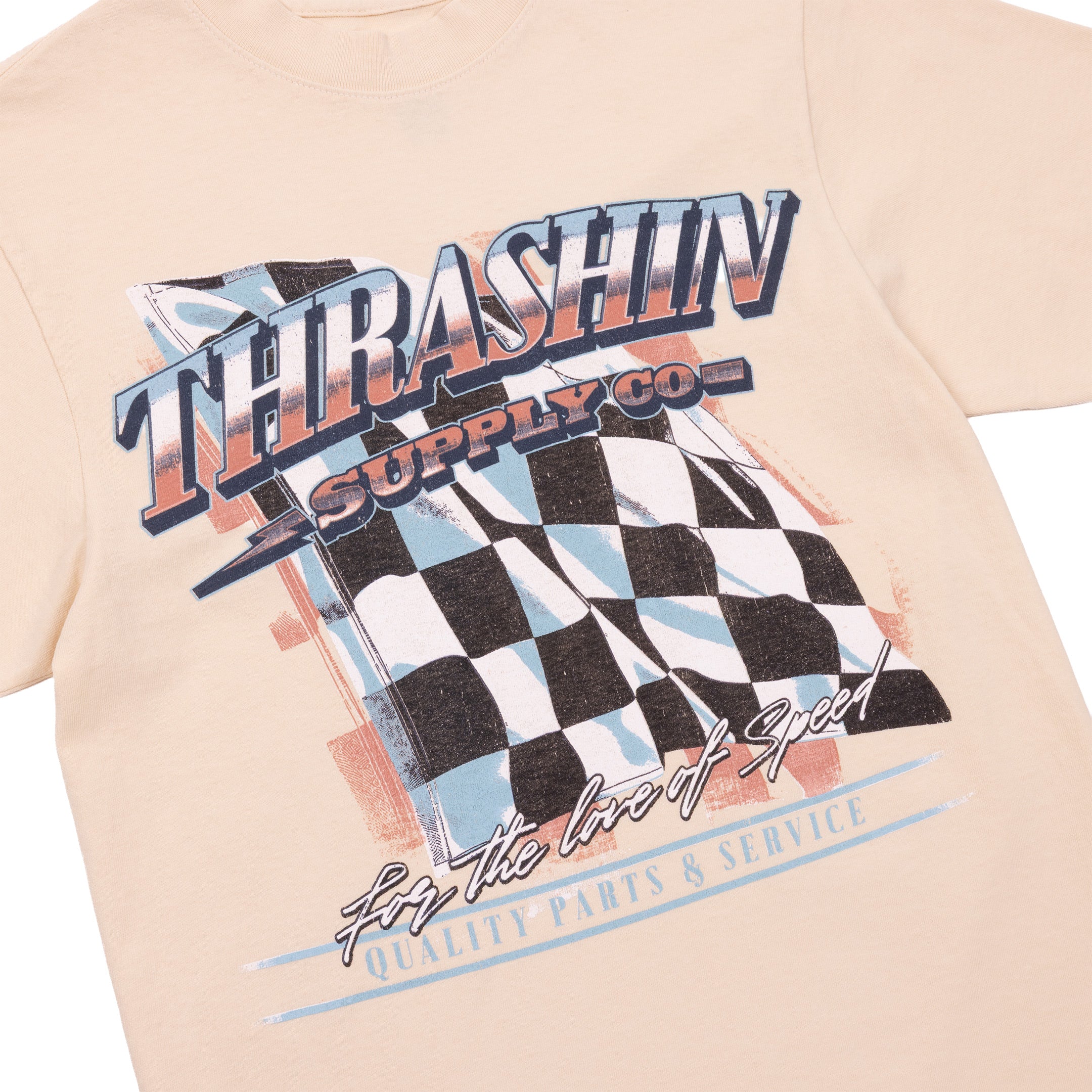 Love of Speed - Women's Tee - Cream - Image 2