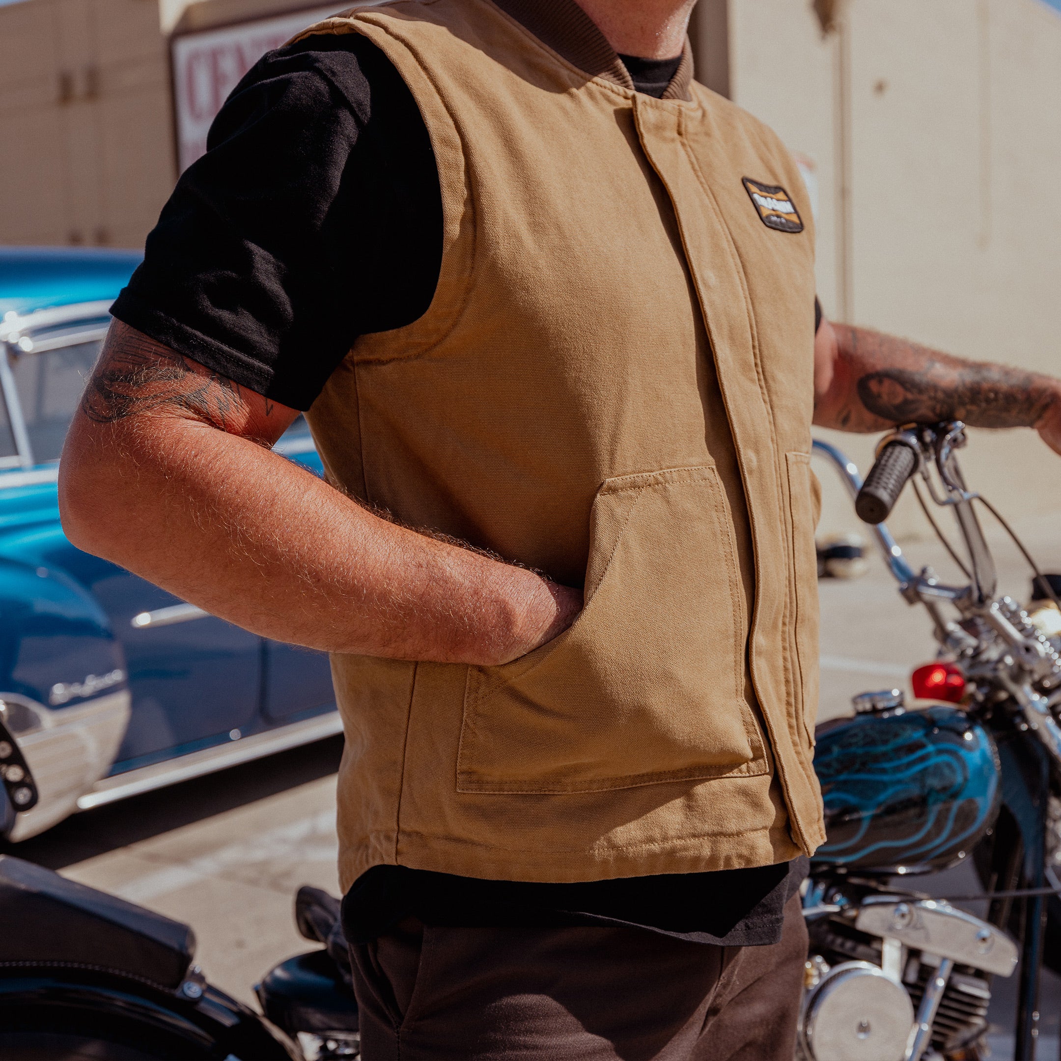 Mill Vest | Canvas - Tan - Image 20