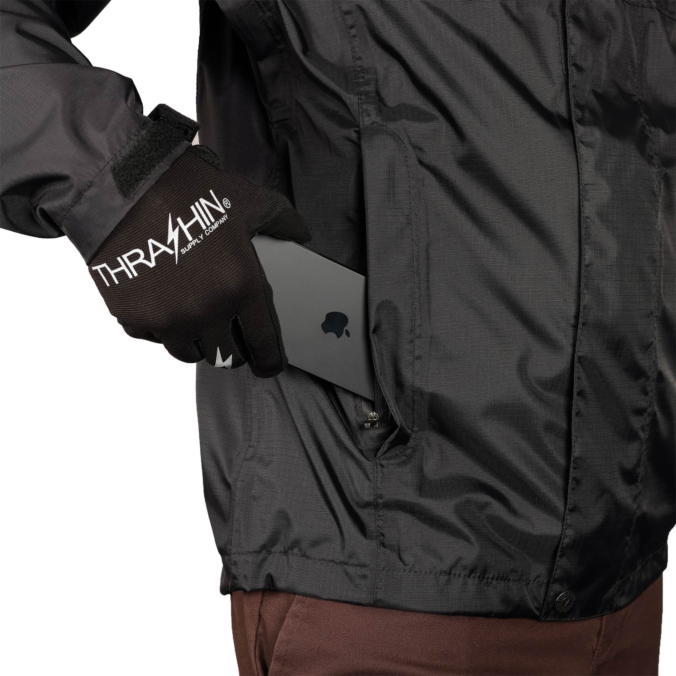 Mission - Waterproof Windbreaker - Black - Image 9