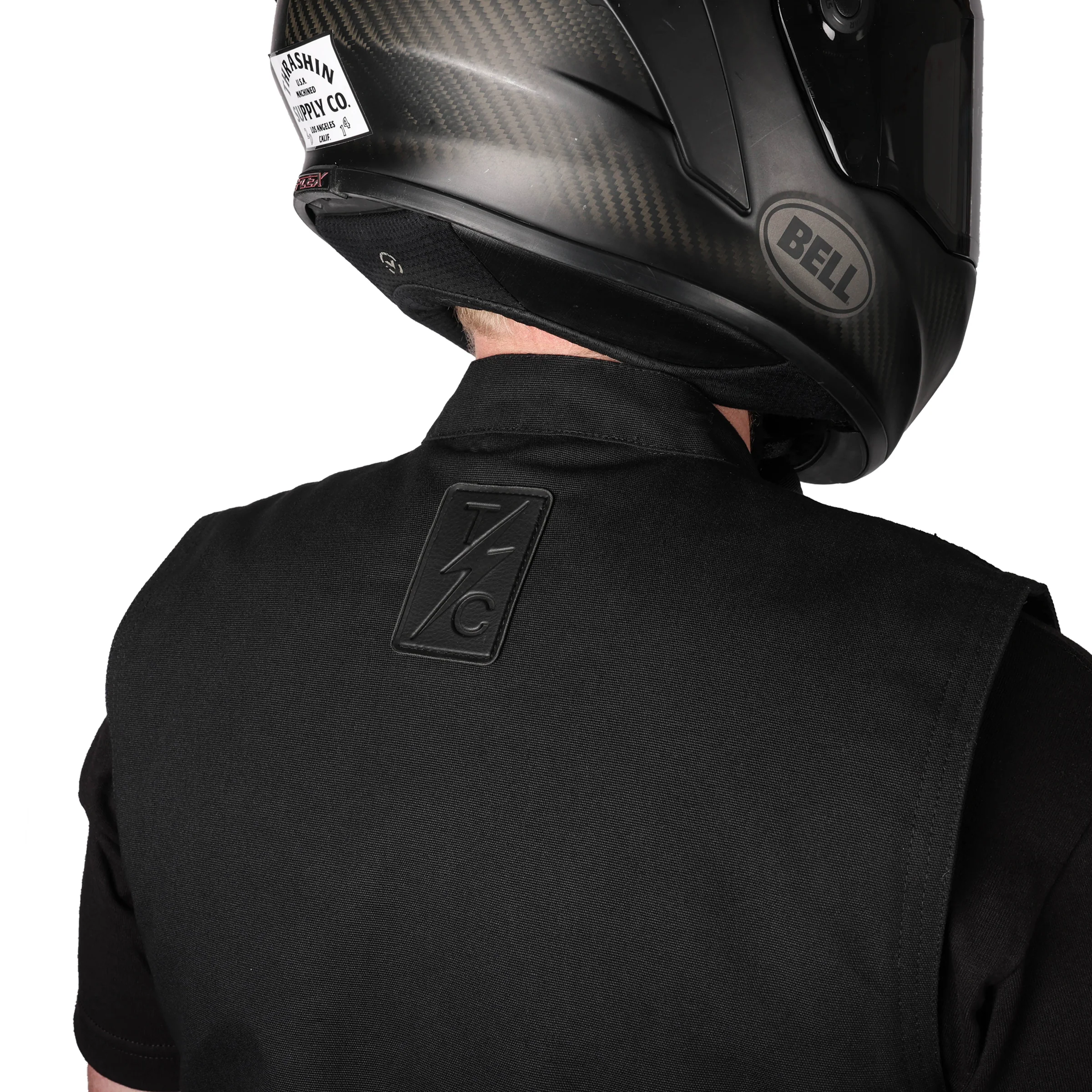 Nightrider Vest | Canvas - Black - Image 10