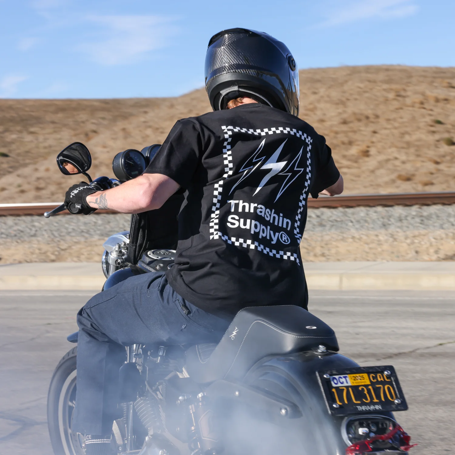 Official Checker Tee - Black - Image 5