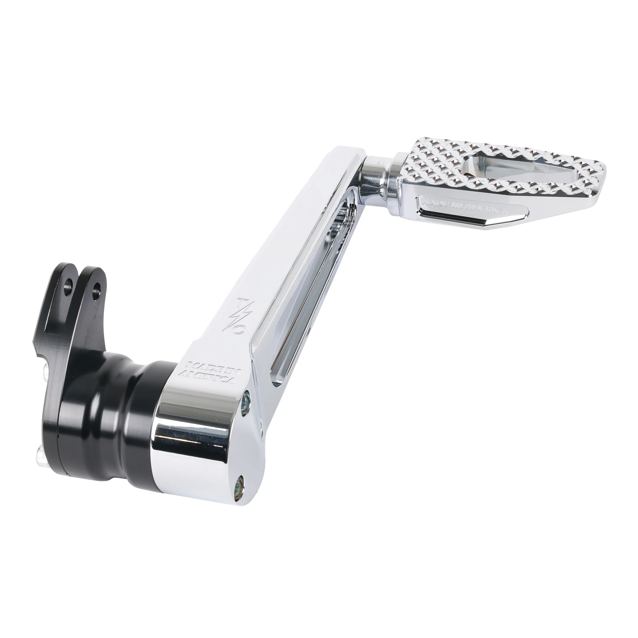 P-54 Slim Bagger Brake Arm Pedal - Chrome - Image 2