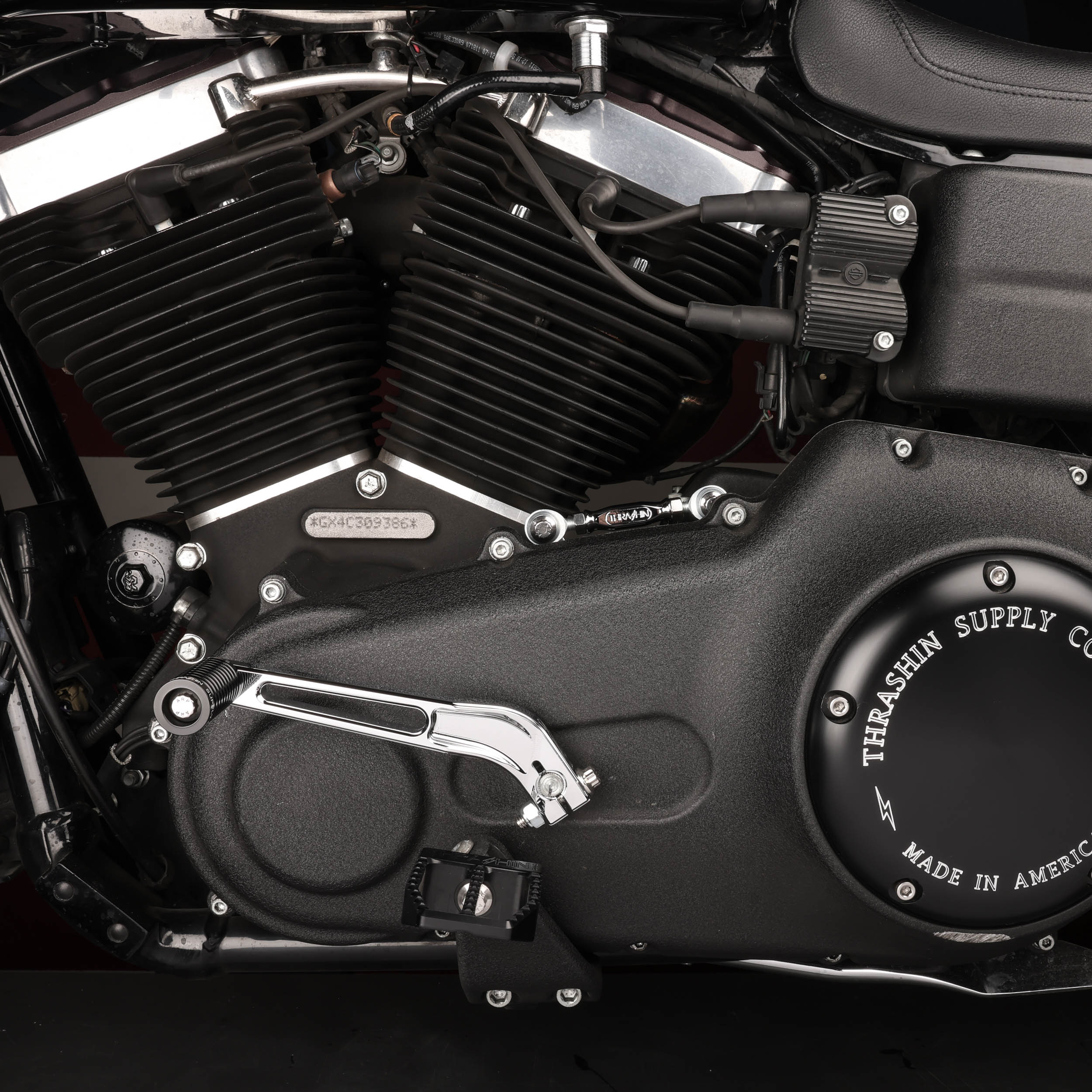 TSC Billet Shift Lever - Dyna - Chrome - Image 5