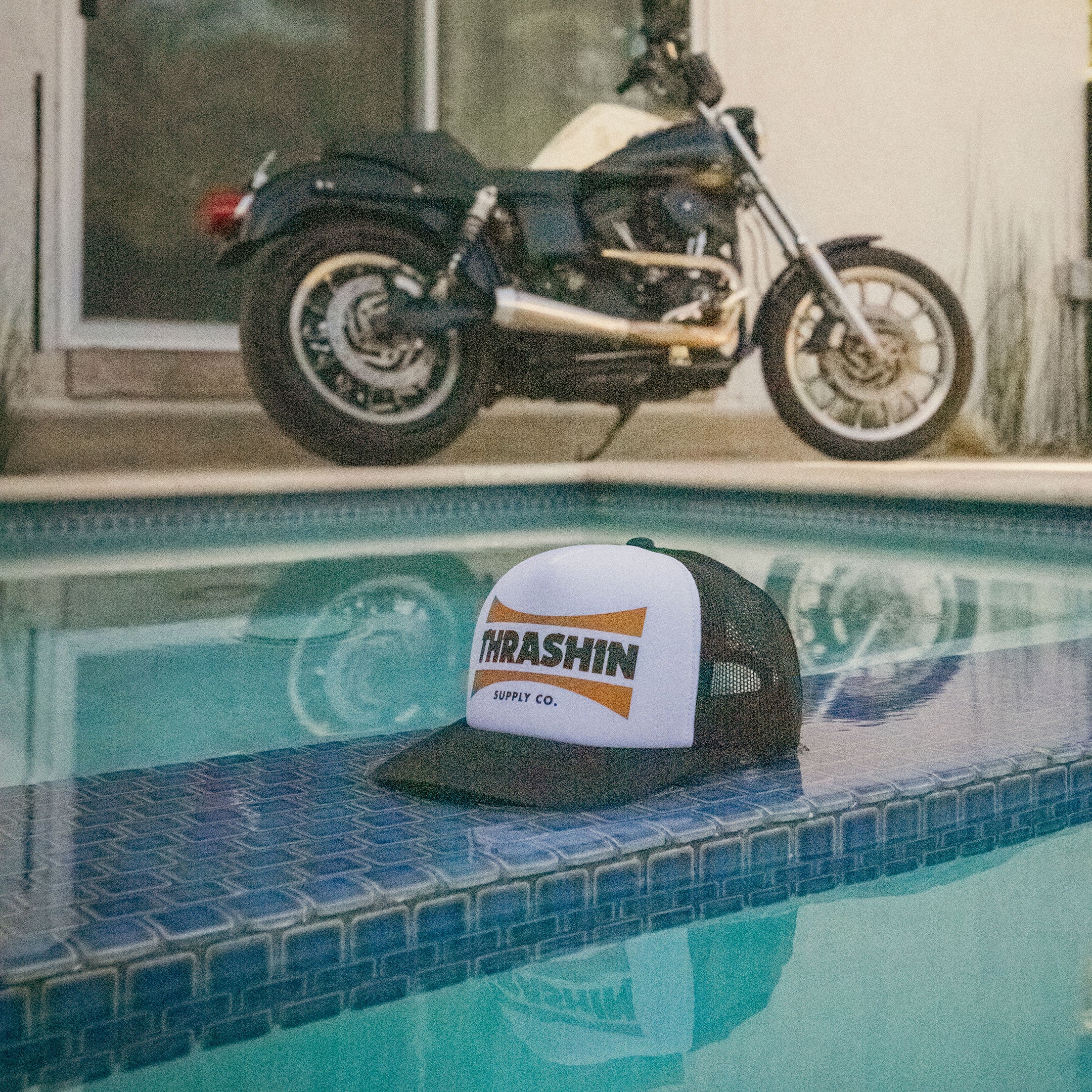 Standard Foam Trucker Snapback - Black/White - Image 5