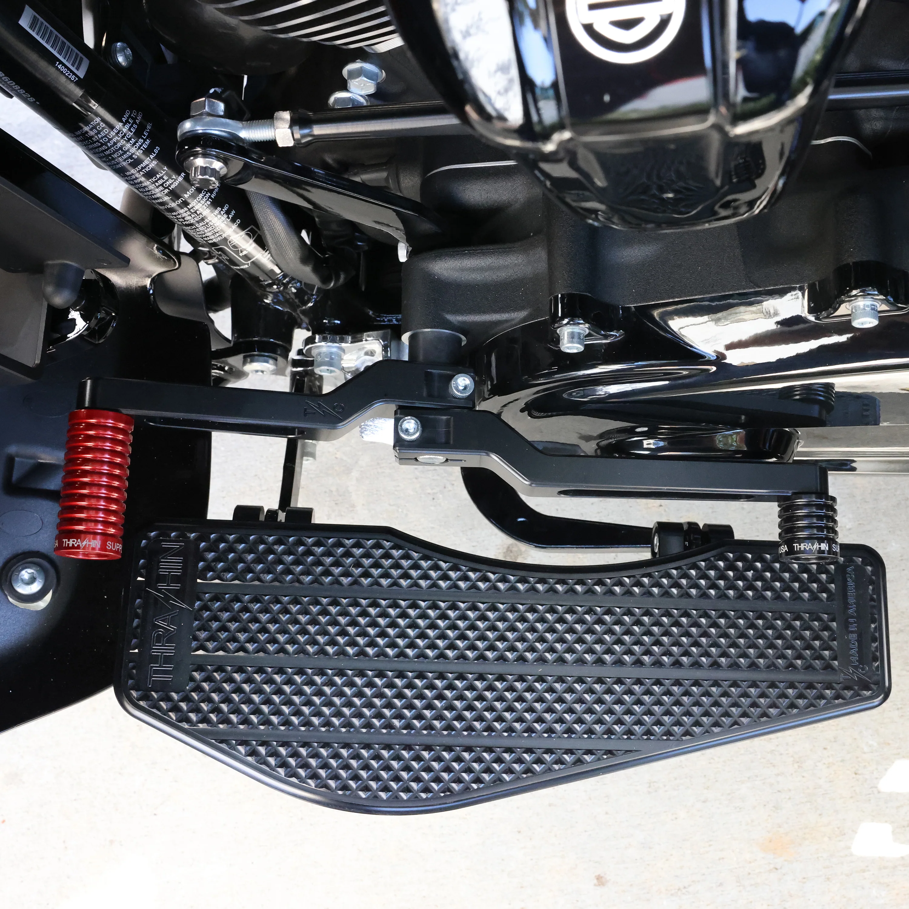 TSC Billet Shift Lever - Touring & FXR Models - Chrome - Image 9