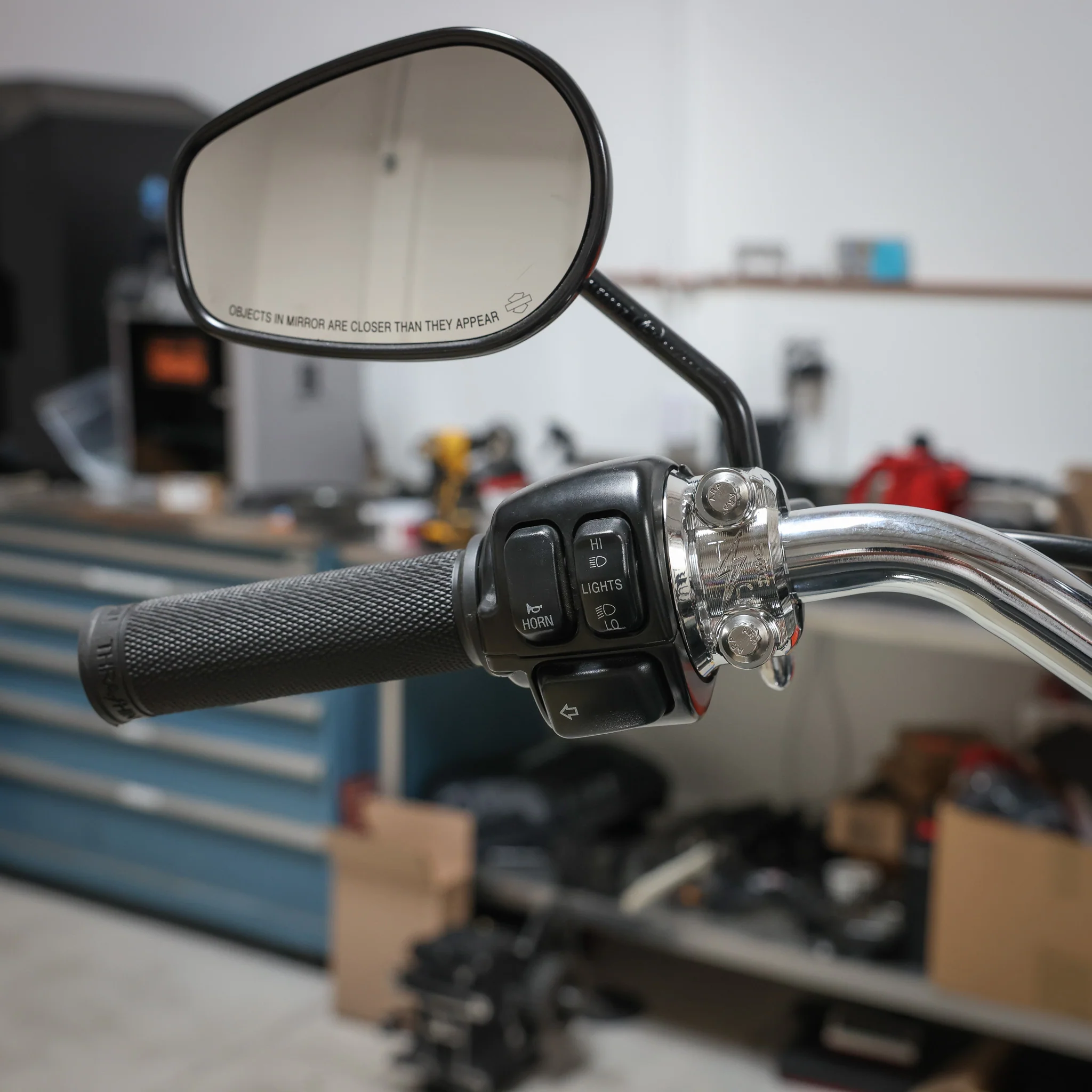 Speedway Clutch / Brake Perch Clamp - Chrome - Image 6