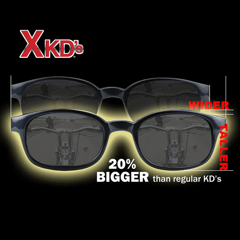 X-KD's - Matte Black Frame / Smoke Lens - Image 2